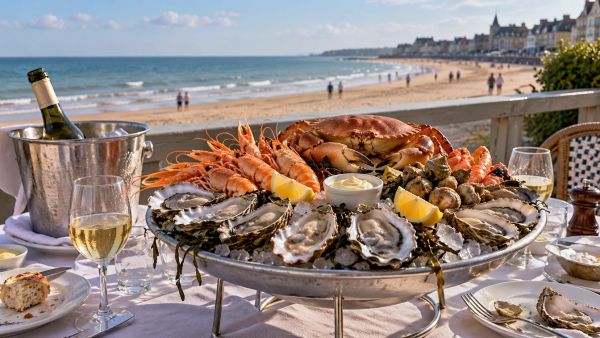Découvrez nos délicieuses spécialités de fruits de mer à Cabourg