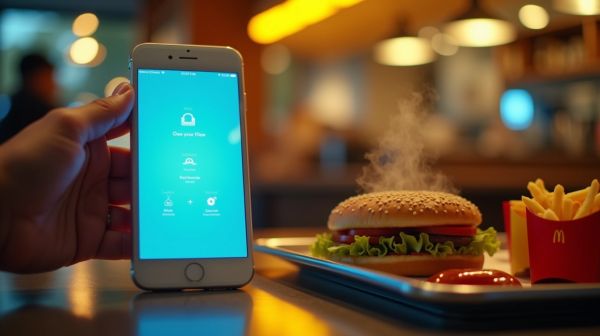 Simplifiez vos commandes grâce à l'application McDonald's